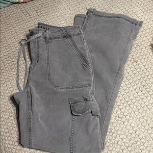 American Eagle Outfitters Charcoal Boot Cut Jeans